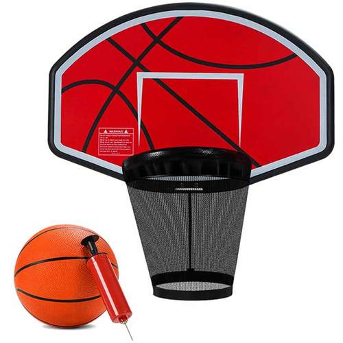 Батут CLEAR FIT ElastiqueHop с баскетбольным щитом (фото, вид 1)