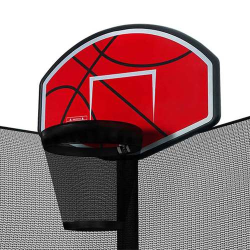 Батут CLEAR FIT FamilyHop с баскетбольным щитом (фото, Баскетбольный щит для батутов Clear Fit)