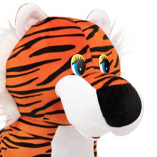 Качалка KETT-UP Добрый Тигр (фото, Мягкая качалка из искусственного меха KETT-UP Добрый Тигр)