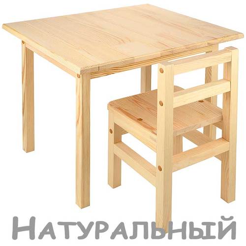 Столик со стулом KETT-UP ECO Одуванчик, комплект (фото, вид 1)