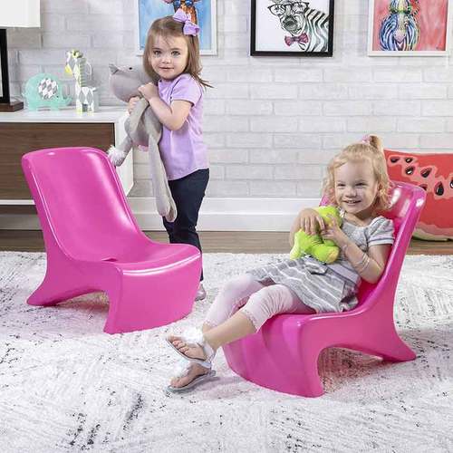 Детский стул STEP2 Шик (фото, Детский стул STEP2 розовый)