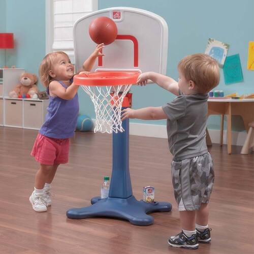 Детская баскетбольная стойка STEP2 110-156 (фото, Баскетбольная стойка для детей от 1,5 лет STEP2 110-156)
