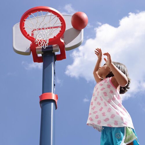 Детская баскетбольная стойка STEP2 168-229 (фото, Баскетбольная стойка для детей от 3 до 13 лет STEP2 168-229)