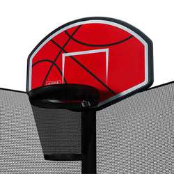 Батут CLEAR FIT FamilyHop с баскетбольным щитом. Вид 2